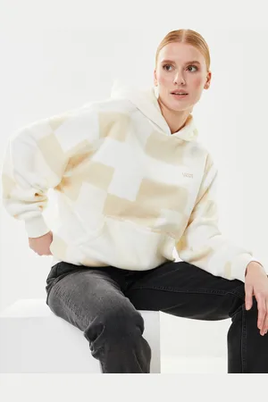 Vans WINTER CHECKER BLOUSSANT HOODIE - Abbigliamento - Taglia L