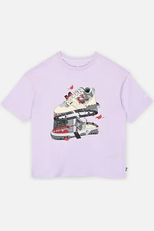 New Balance NB Fitness Centre Illustrated Graphic Tee - Abbigliamento - Taglia 12 - 13A