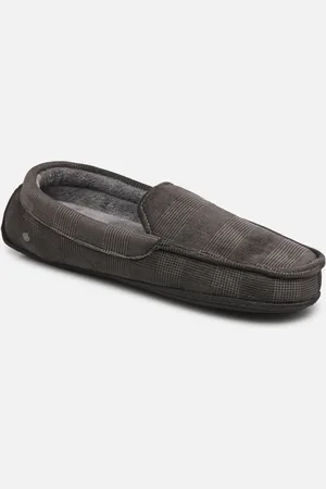 Isotoner Mocassins - Velours Ultra Doux - Semelle Gomme M - Pantofole - Taglia 41