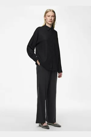 Pieces® PCPIA HW WIDE PANTS WVN NOOS - Abbigliamento - Taglia L