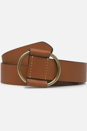 Pieces® PILJA LEATHER JEANS BELT 3,2cm - Cinture - Taglia 80