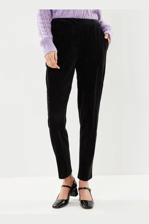 VILA Vilulle Rw Straight Glitter Pants/Ls - Abbigliamento - Taglia 40