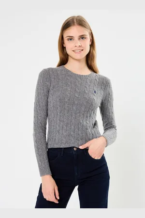 Ralph Lauren Pull torsadé en laine et cachemire - Abbigliamento - Taglia L
