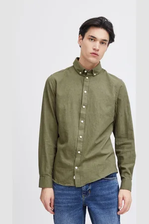 Casual Friday CFAnton LS BD fil a fil shirt Noos - Abbigliamento - Taglia S
