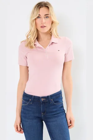 Tommy Hilfiger 1985 Slim Pique Polo WW0WW43225 - Abbigliamento - Taglia L