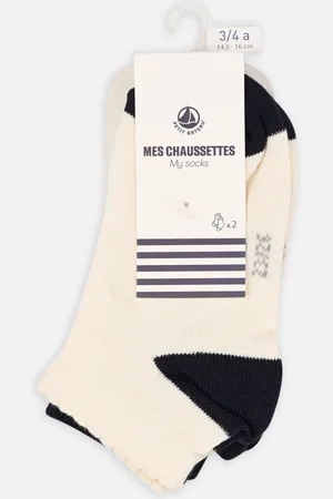 Petit Bateau 2 Paires Chaussettes A07G802 - Calze e collant - Taglia 27 - 30