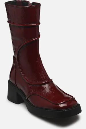 Miista Malene Burgundy Ankle Boot - Stivaletti e tronchetti - Taglia 36