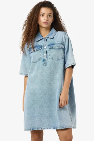 Noisy May NMINDIE SS SHORT DRESS AZ429LB - Abbigliamento - Taglia L