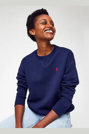 Ralph Lauren Pull Col Rond En Molleton 211794395 - Abbigliamento - Taglia L
