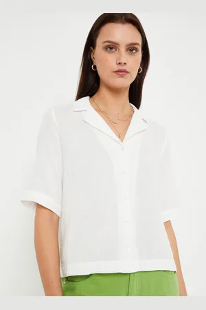 Pieces® PCSTINA 2/4 SHIRT BC SWW - Abbigliamento - Taglia XS