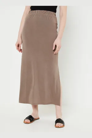 VILA Vimodala Hw Maxi Skirt/Su - Noos - Abbigliamento - Taglia L