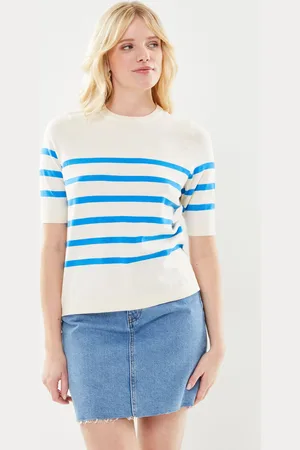 VERO MODA Vmsaba Plain Ss O-Neck Pullover Ga Noos - Abbigliamento - Taglia XS