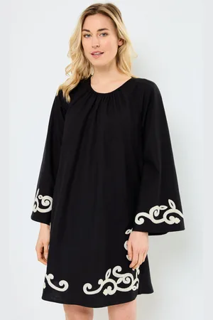 VILA VIPOLENE O-NECK L/S SHORT DRESS - Abbigliamento - Taglia 34
