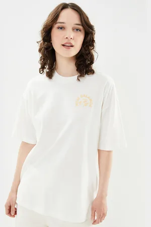 New Balance NB Essentials Bloomy Oversized T-Shirt - Abbigliamento - Taglia L