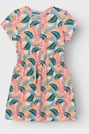 NAME IT Nkffoskhi Ss Dress Ps - Abbigliamento - Taglia 10A