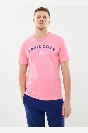 Le Coq Sportif GRAPHIC P24 Tee SS N°4 M - JO 2024 - Abbigliamento - Taglia L