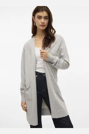 VERO MODA VMSILJE LS OPEN CARDIGAN GA NOOS - Abbigliamento - Taglia L