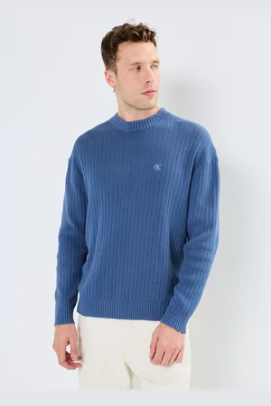 Calvin Klein Linear Sweater J30J326193 - Abbigliamento - Taglia L