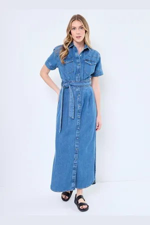 Lee SS MAXI WESTERN - Abbigliamento - Taglia L
