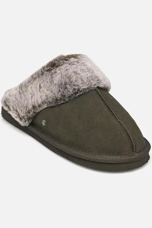 Isotoner Mule Eva – Cuir Et Fourrure W - Pantofole - Taglia 36