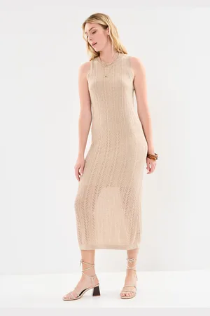 SELECTED Slfhennah Sl Knit Dress - Abbigliamento - Taglia S