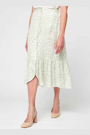 Pieces® Pcsanna Hw Midi Skirt Bc - Abbigliamento - Taglia XS