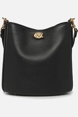Coach Polished Pebble Leather Willow Soft Bucket Bag 19 - Borse - Taglia T.U