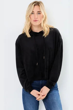 Pieces® Pcsilli Ls Velvet Hoodie Fc Bc - Abbigliamento - Taglia S