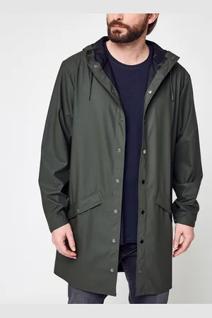 Rains Long Jacket W3 - Unisexe M - Abbigliamento - Taglia S