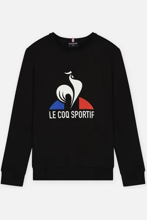 Le Coq Sportif ESS Crew Sweat N°1 Enfant Black - Abbigliamento - Taglia 10A