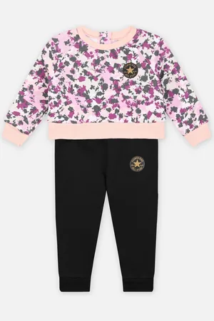 Converse Printed Crew & Jogger Set - Abbigliamento - Taglia 12M