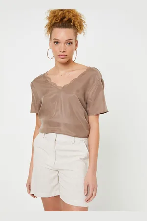 VERO MODA Vmverhera Mr Long Linen Shorts - Abbigliamento - Taglia XS
