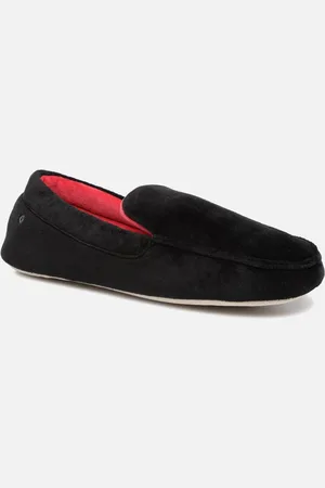 Isotoner Mocassin Velours Bio – Semelle Peau M - Pantofole - Taglia 46
