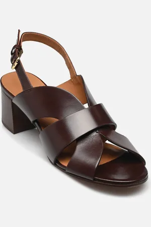 Rivecour Sandales n°551 - Cuir - Ebène - Sandali e scarpe aperte - Taglia 36