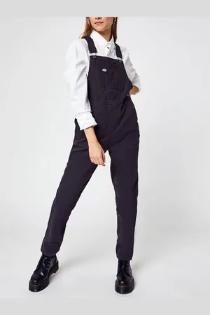 Dickies Duck Canvas Bib W Sw Black - Abbigliamento - Taglia S