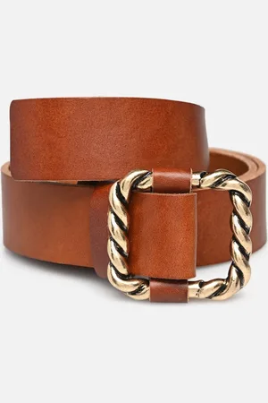 Pieces® Awian Leather Jeans Belt Fc - Cinture - Taglia 80