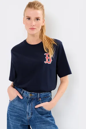 47 Brand 47 TEE MLB BOSTON RED SOX BACKER ECHO FALL -Unisexe W - Abbigliamento - Taglia XS