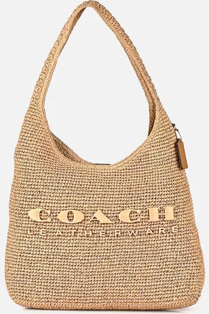 Coach Straw Brooklyn Shoulder Bag 39 - Borse - Taglia T.U