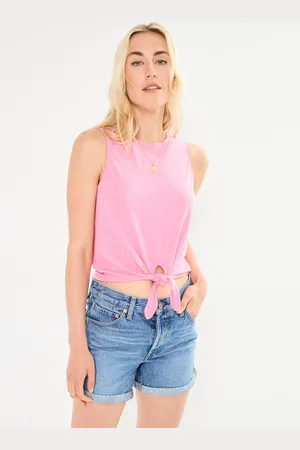 VERO MODA Vmjune Sl Short Tie Top Jrs Spe Ga - Abbigliamento - Taglia S