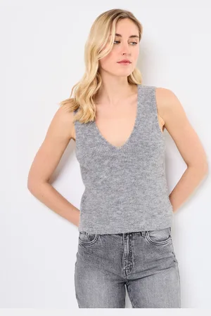 Numph NURIETTE RIB VEST - Abbigliamento - Taglia L