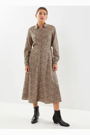 Pieces® PCNOVA LS MIDI DRESS NOOS BC - Abbigliamento - Taglia XS
