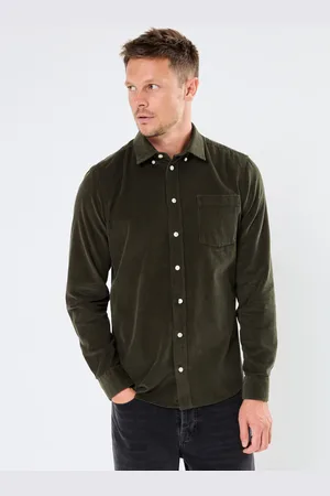 Casual Friday CFAnton LS BD baby cord shirt - Abbigliamento - Taglia S