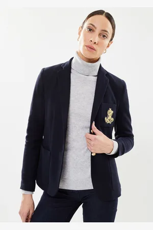 Ralph Lauren Blazer en jacquard à broderie bullion - Abbigliamento - Taglia M