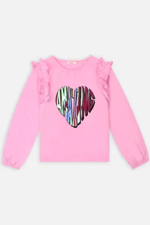 Billieblush Tee-Shirt Manches Longues U15C05 - Abbigliamento - Taglia 10A