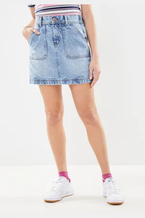Noisy May Nmregina Hw Denim Skirt Vi426Lb Noos - Abbigliamento - Taglia XS