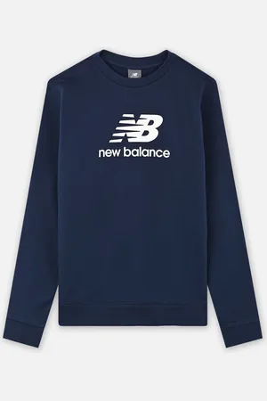 New Balance New Balance French Terry Stacked Logo Crew - Abbigliamento - Taglia 12 - 13A
