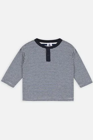 Petit Bateau Tee Shirt ML Bébé Garcon Cesario - Abbigliamento - Taglia 18M