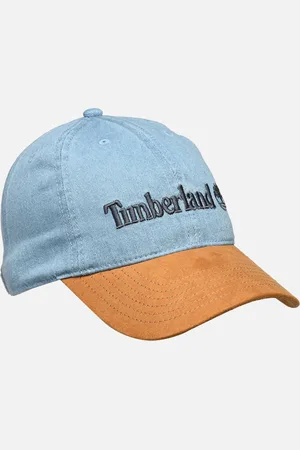 Timberland Denim Cap with Faux Suede Brim - Cappellino - Taglia T.U