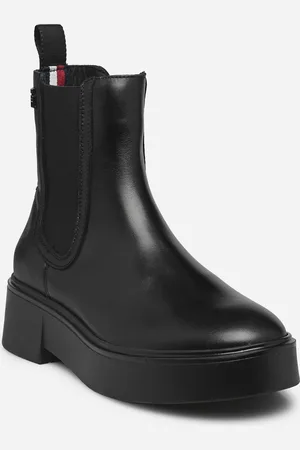 Tommy Hilfiger MINIMAL LEATHER CHELSEA LOGOTAPE - Stivaletti e tronchetti - Taglia 36