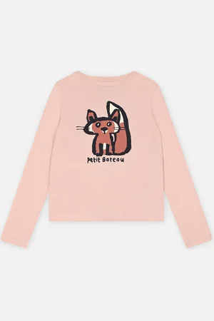 Petit Bateau Tee Shirt ML Fille Cassie - Abbigliamento - Taglia 6A